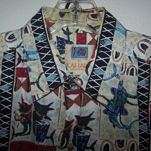 KAHALA " AVI " COLLECTION HAWAIIAN SHIRT SB3487 - Picture 4 of 11